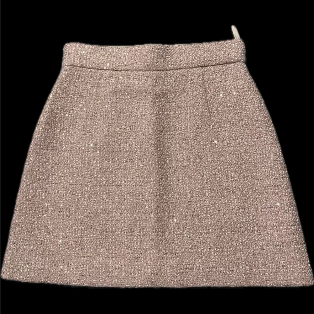 MiuMiu Dusty Pink Sequin
Knitted Skirt Size 6